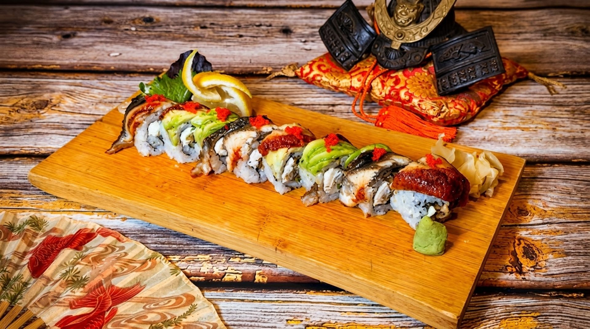 Handcrafted, roll by roll