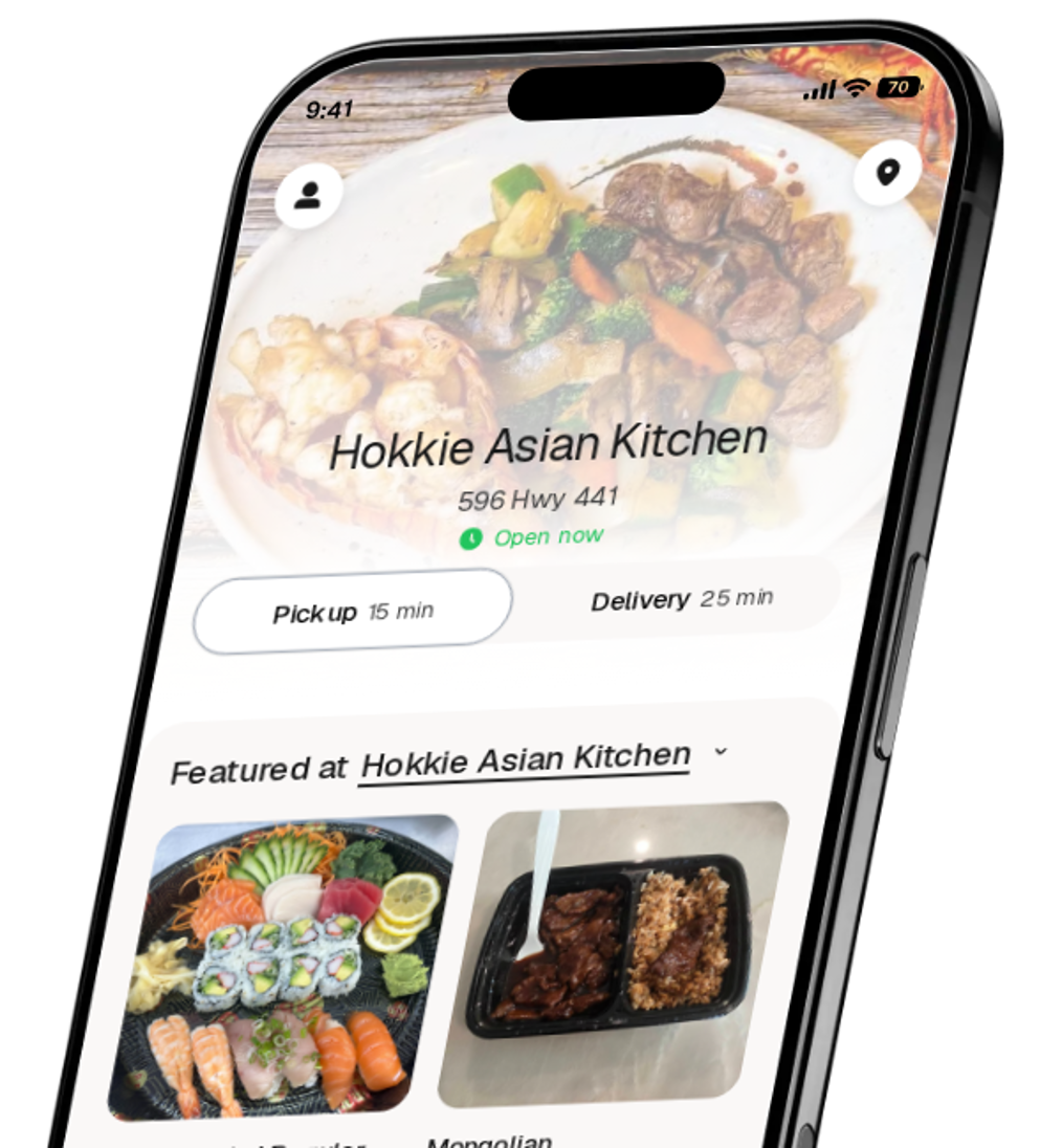Hokkie Asian Kitchen app preview